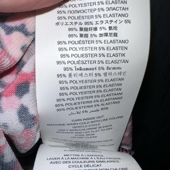 Michael Michael Kors Floral Print Midi Dress women’s size medium - Picture 8 of 9